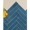 Płytka Ścienna HARMONY CALIFORNIA Blue 7,5X30 Peronda cegiełka